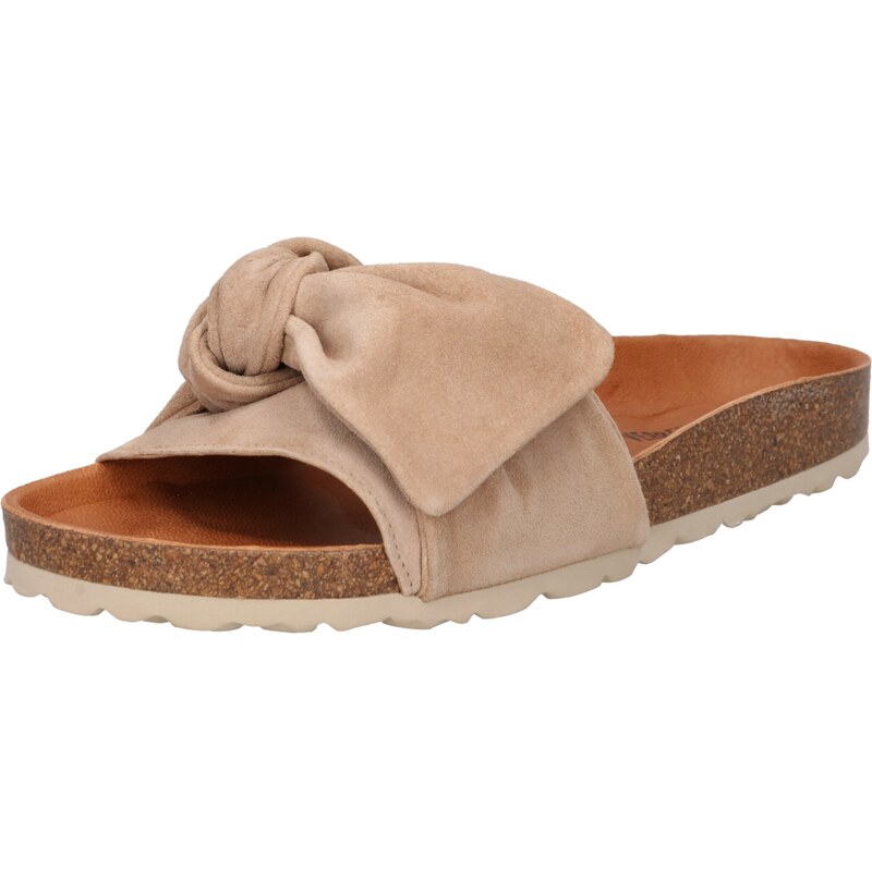VERBENAS Pantofle Roxy velbloudí 114881632