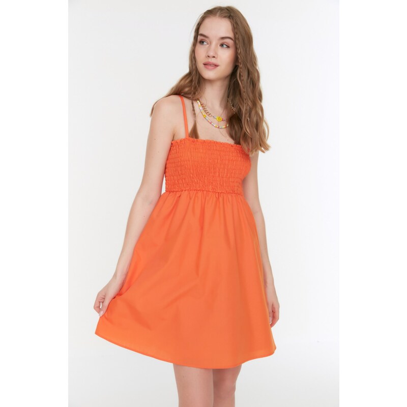 Trendyol Orange Strap Dress