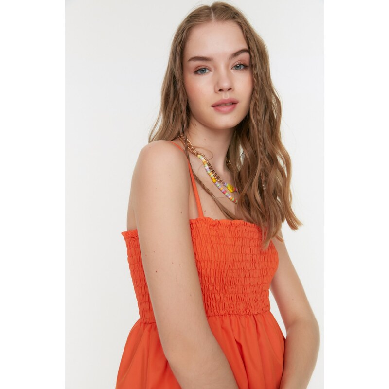 Trendyol Orange Strap Dress