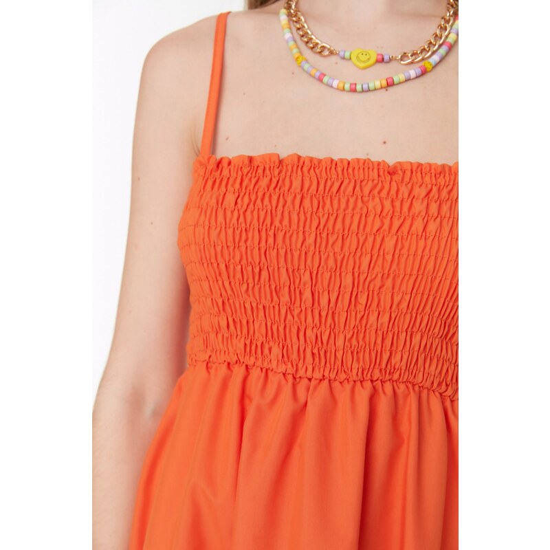Trendyol Orange Strap Dress
