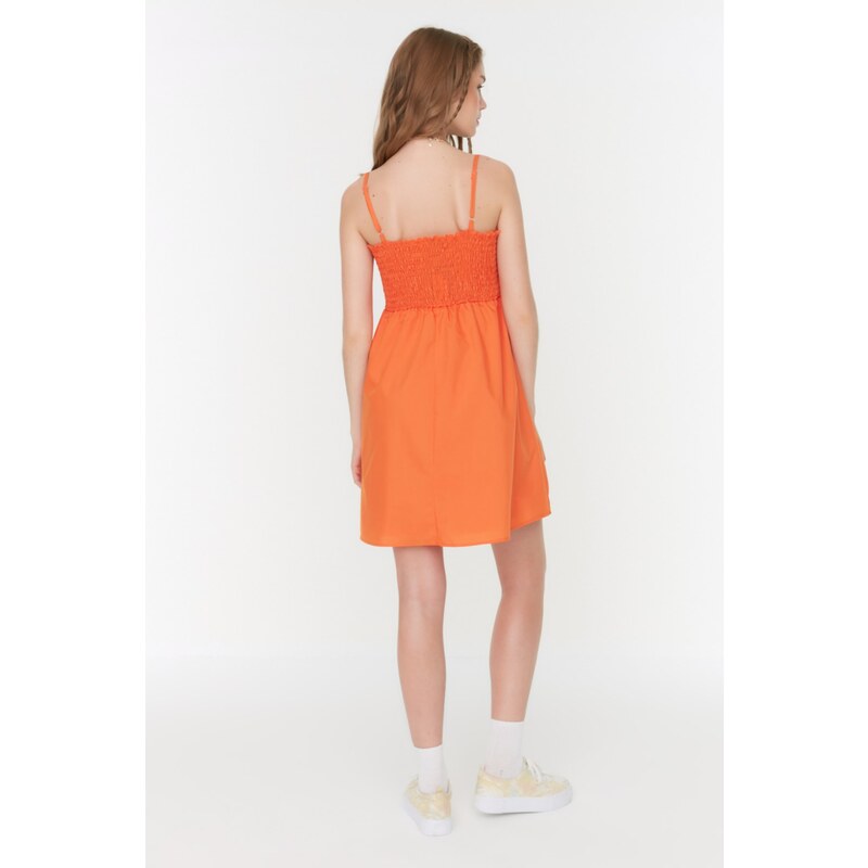 Trendyol Orange Strap Dress