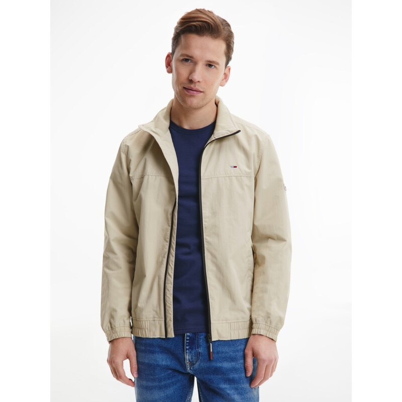 Tommy Jeans pánský béžový bomber