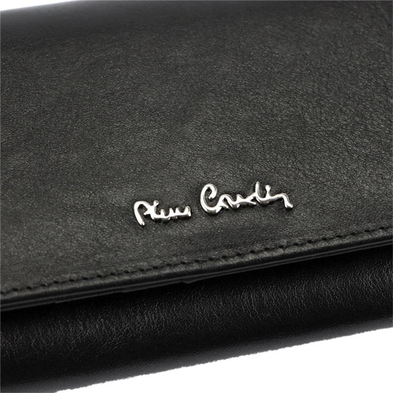 Kožená peněženka Pierre Cardin ITALY 100 červená