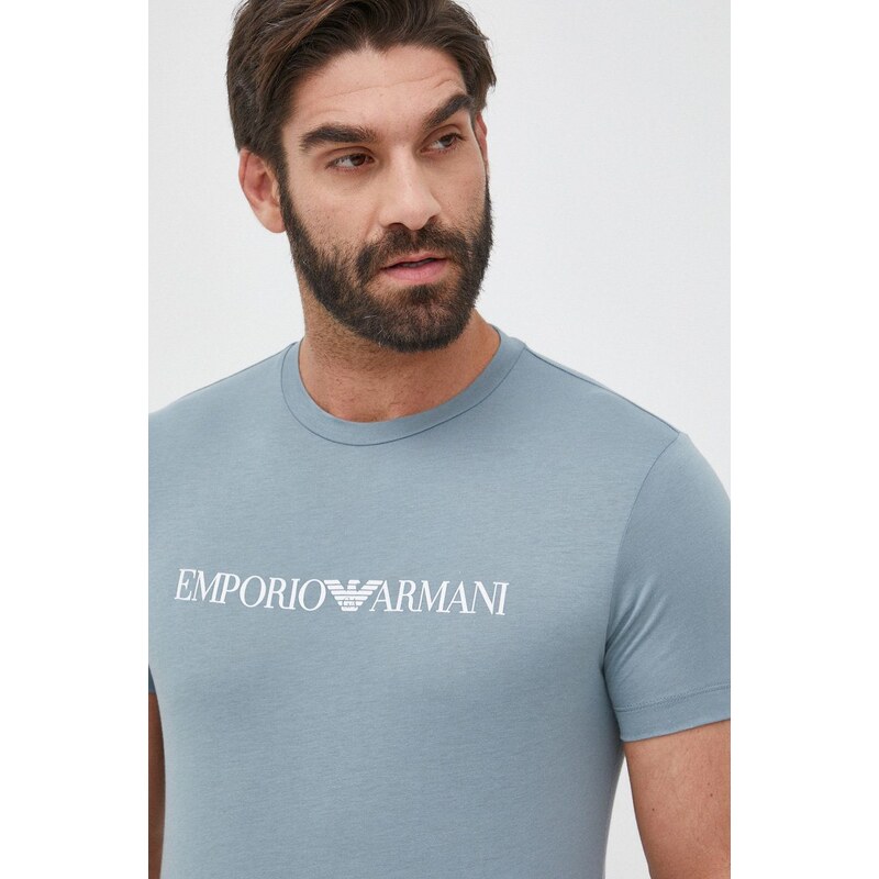 Bavlněné tričko Emporio Armani