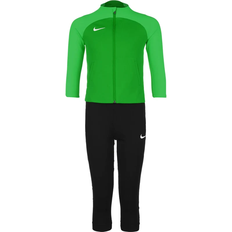 NIKE Tepláková souprava Academy Pro zelená / limetková / černá /