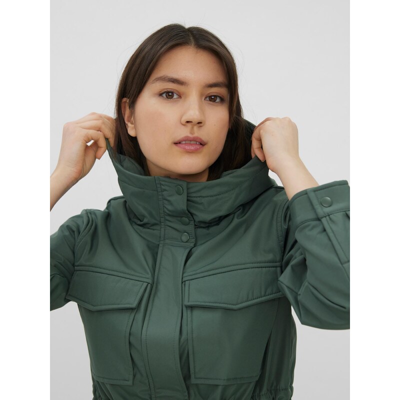Vero Moda dámský přechodový kabát ShilaSofie khaki