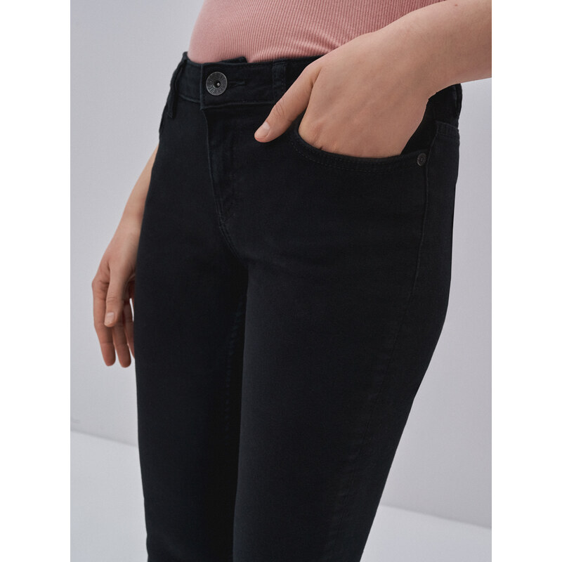 Big Star Woman's Slim Trousers 115514 Denim-915