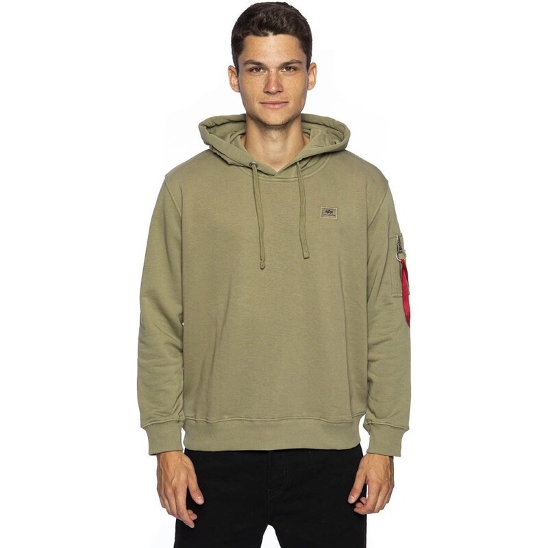 Mikina ALPHA INDUSTRIES X-Fit Hoody Khaki