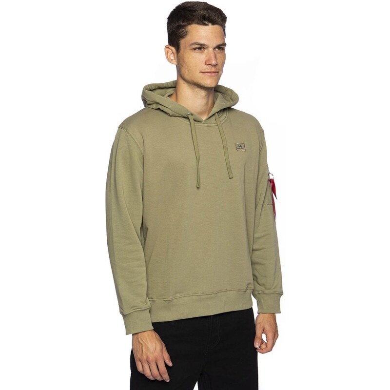 Mikina ALPHA INDUSTRIES X-Fit Hoody Khaki