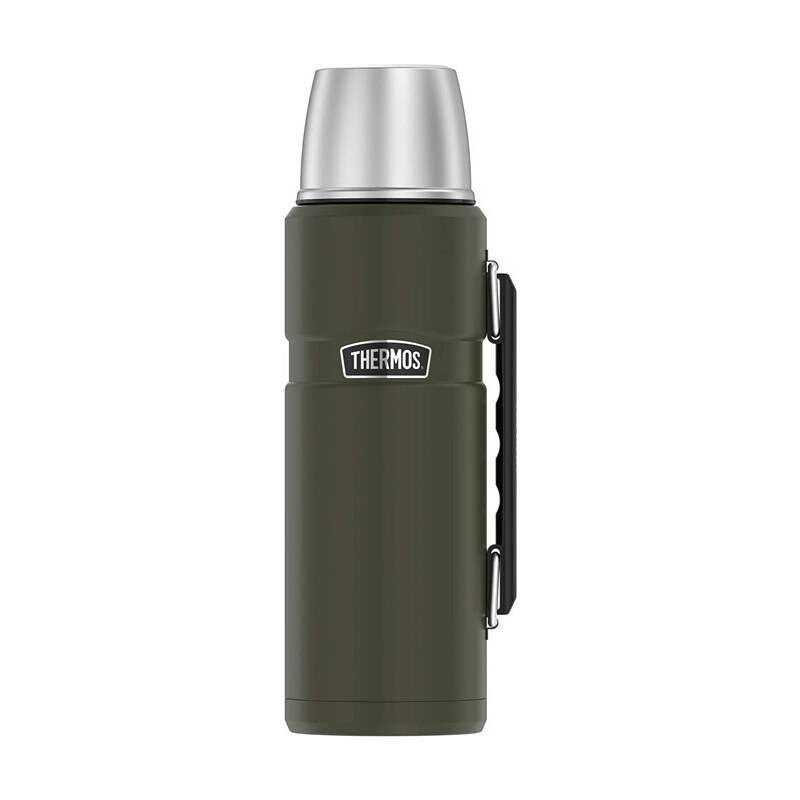 Termoska na nápoje Thermos Style s madlem 1200 ml - olivová