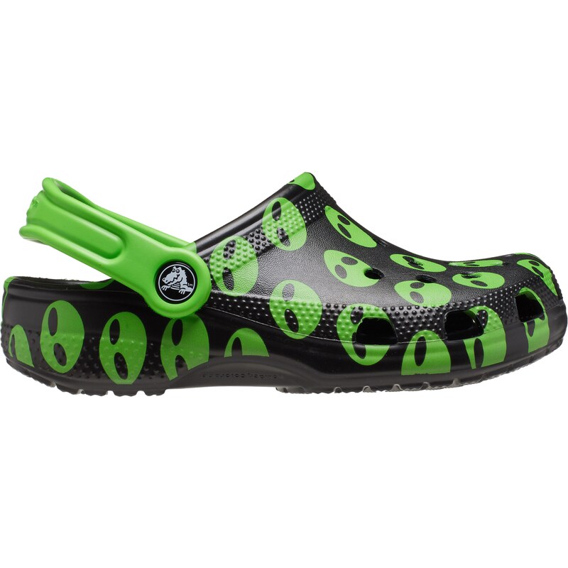 Dětské boty Crocs CLASSIC EASY ICON černá