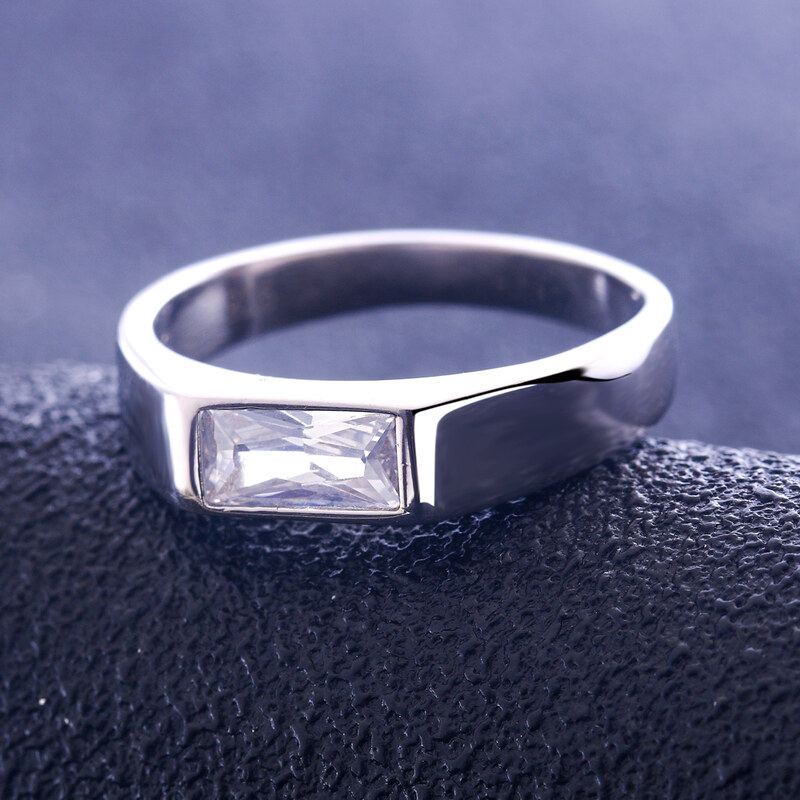 OLIVIE Stříbrný prsten pro muže DANDY 5792