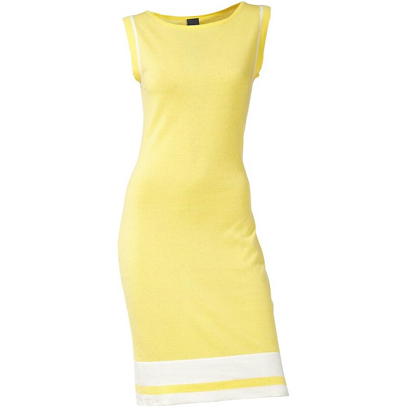 HEINE - Best Connections pletené šaty, šaty žluté