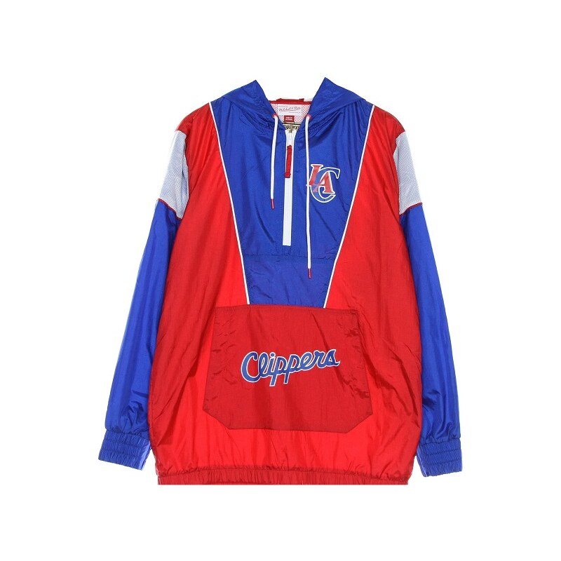 Mitchell & Ness Los Angeles Clippers Highlight Reel Windbreaker Jacket / Modrá, Červená / XL