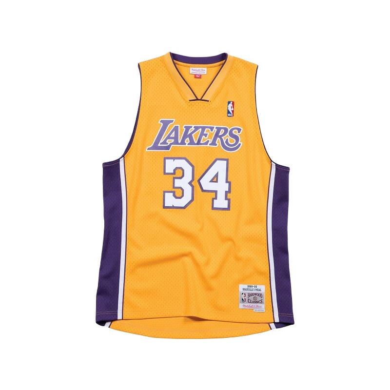 WMNS Mitchell & Ness Lakers Shaq O'Neal Jersey / Žlutá / L