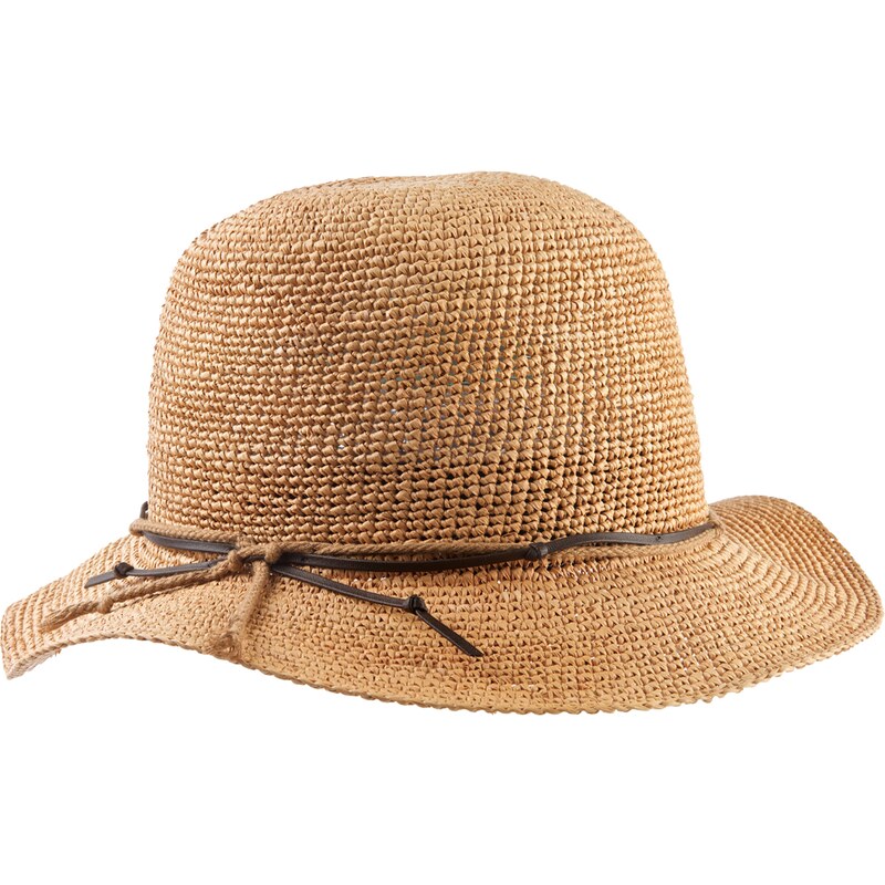 Luxusní dámský letní panamský nemačkavý klobouk s širší krempou a kulatou korunou - Brigitte - Mayser