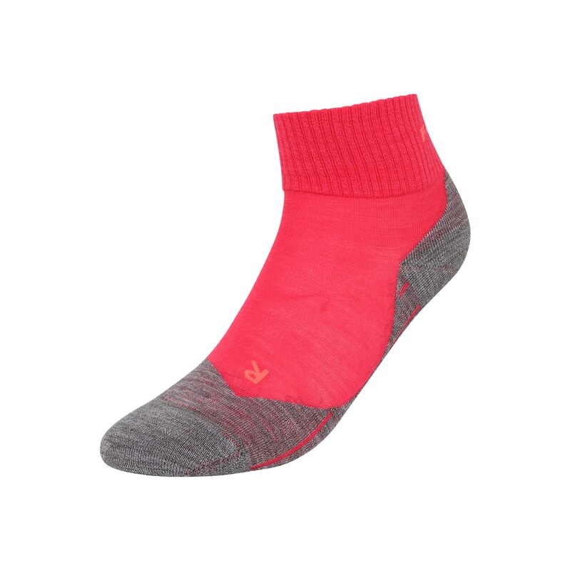 FALKE Sportovní ponožky šedý melír / pink / červená