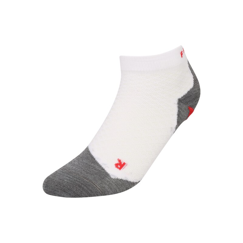 FALKE Sportovní ponožky tmavě šedá / červená / bílá