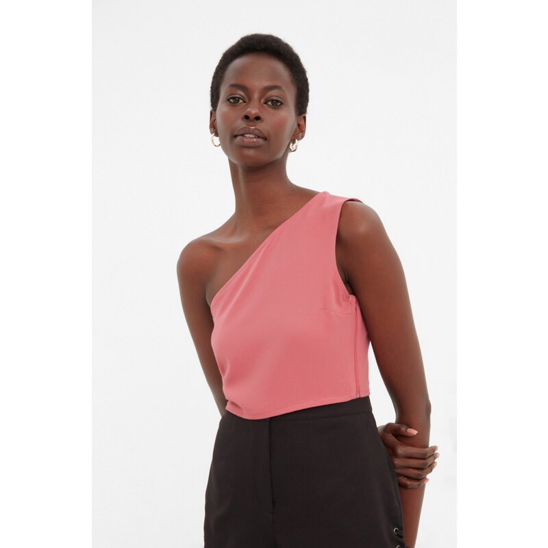 Trendyol Plumper One-Shoulder Blouse