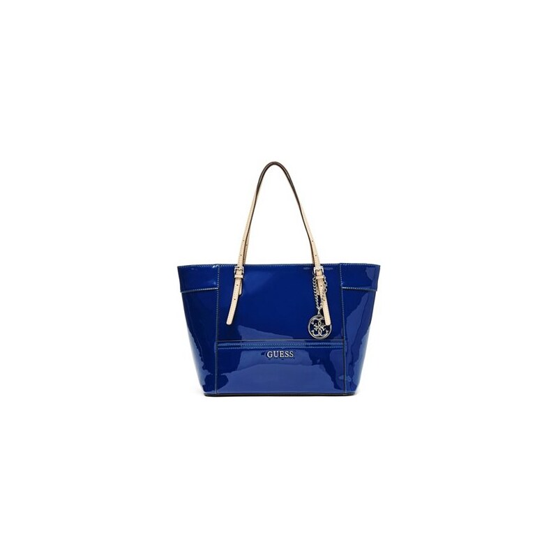 Guess Kabelka Delaney Patent Small Classic Tote