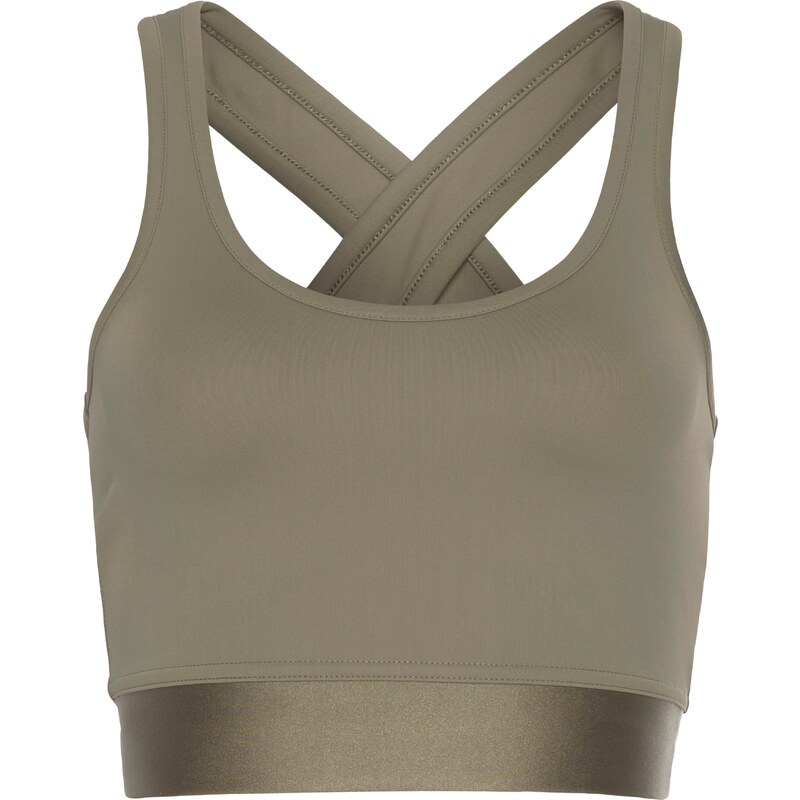LASCANA ACTIVE Sportovní top khaki