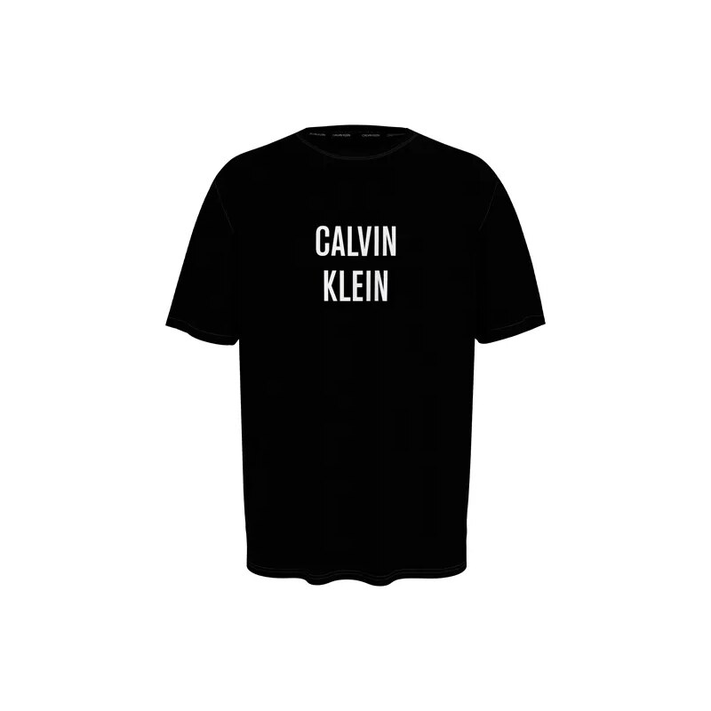 Pánské triko KM0KM00750 - BEH černá - Calvin Klein