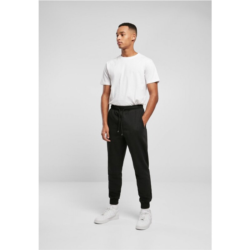 Pánské tepláky Urban Classics Basic Sweatpants - černé