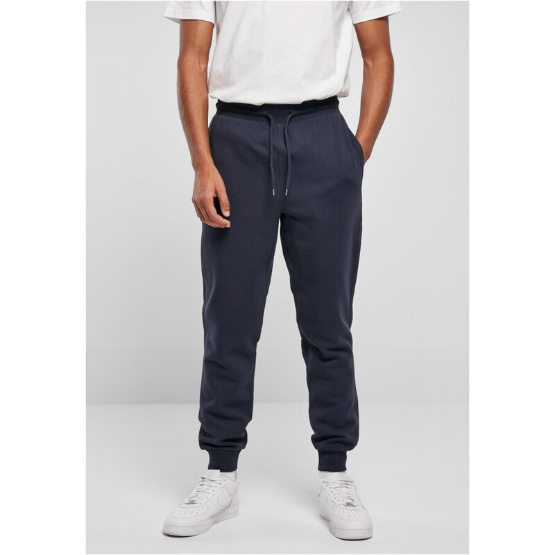 Pánské tepláky Urban Classics Basic Sweatpants - tmavě modré