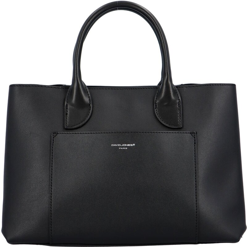 David Jones Dámská koženková kabelka do ruky Tersina, černá 89048021