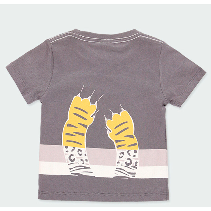 Boboli Chlapecké tričko se svítícím tygrem a bermudy (set)