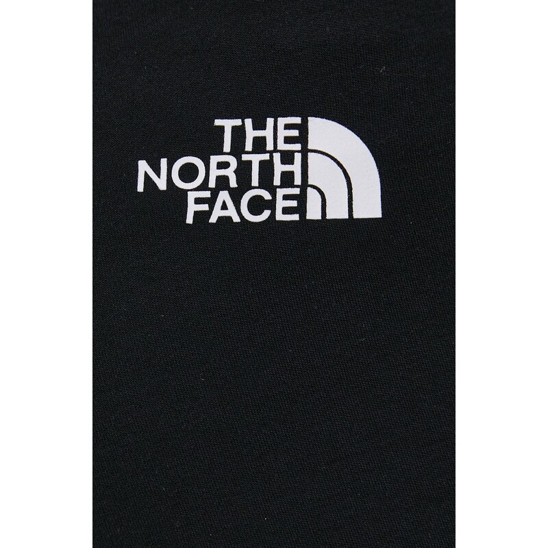 Legíny The North Face dámské, černá barva, s potiskem, NF0A7ZGIJK31