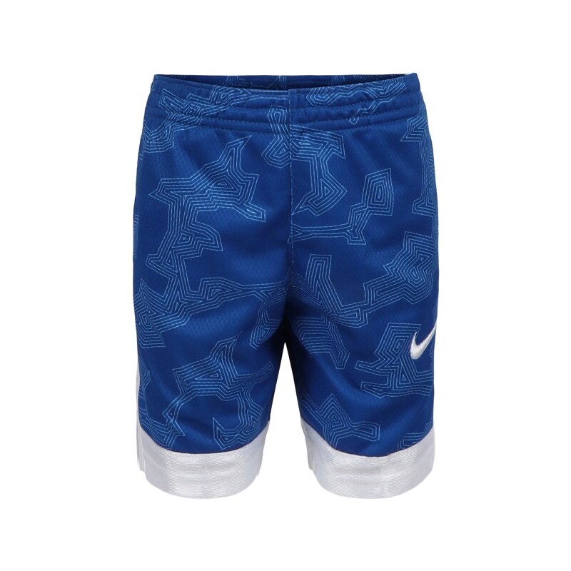 Dětské Nike Dri-Fit Logo Shorts / Modrá, Bílá / 3