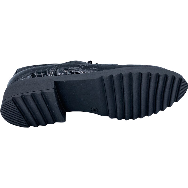 Dámská kožená vycházková obuv MISSTIC 2793 černá