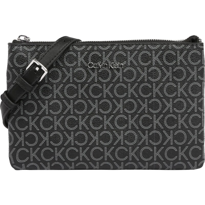 Calvin Klein Taška přes rameno Must šedá / černá 69391319