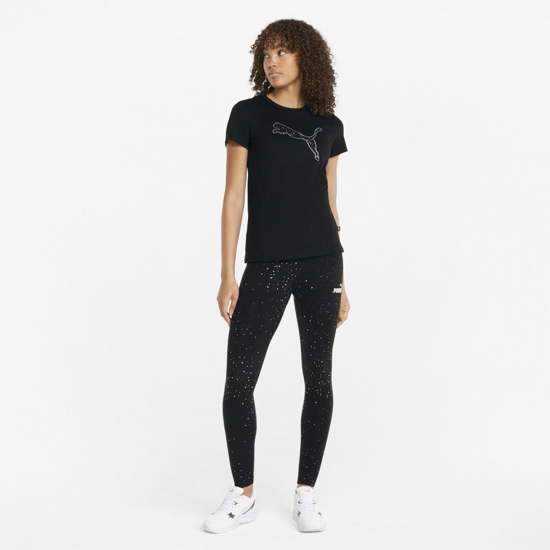 Puma Power High-Waist 7/8 AOP Stardust Leggings Dámské legíny 848829-01