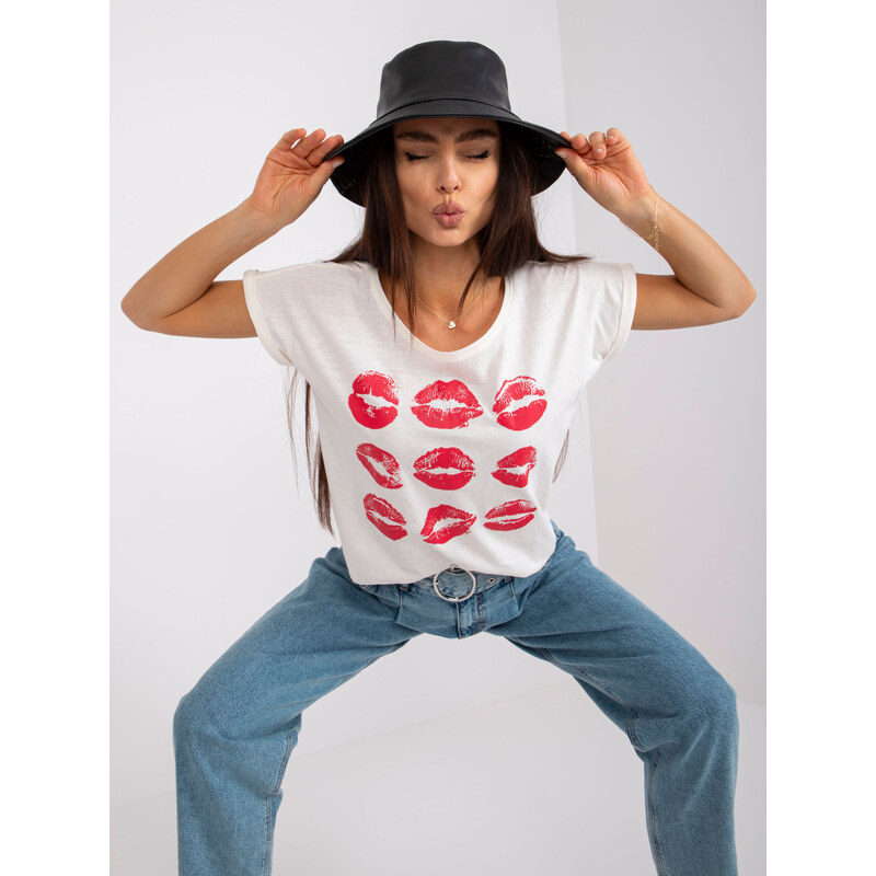 Mayflies T-shirt-TW-TS-1005-15.29P-ecru