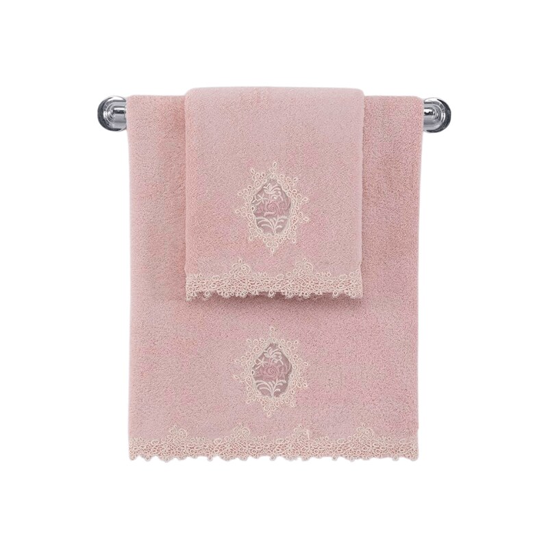 Soft Cotton Malý ručník DESTAN 30x50cm, Starorůžová, 580 gr / m², Česaná prémiová bavlna 100%