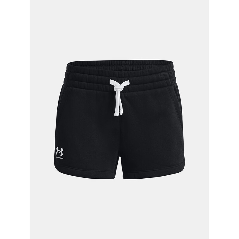 Under Armour Kraťasy Rival Fleece Short -BLK - Holky