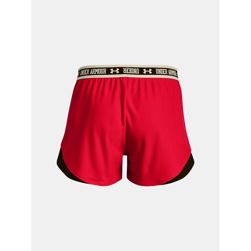 Under Armour Kraťasy Play Up Shorts 3.0 SP-RED - Dámské