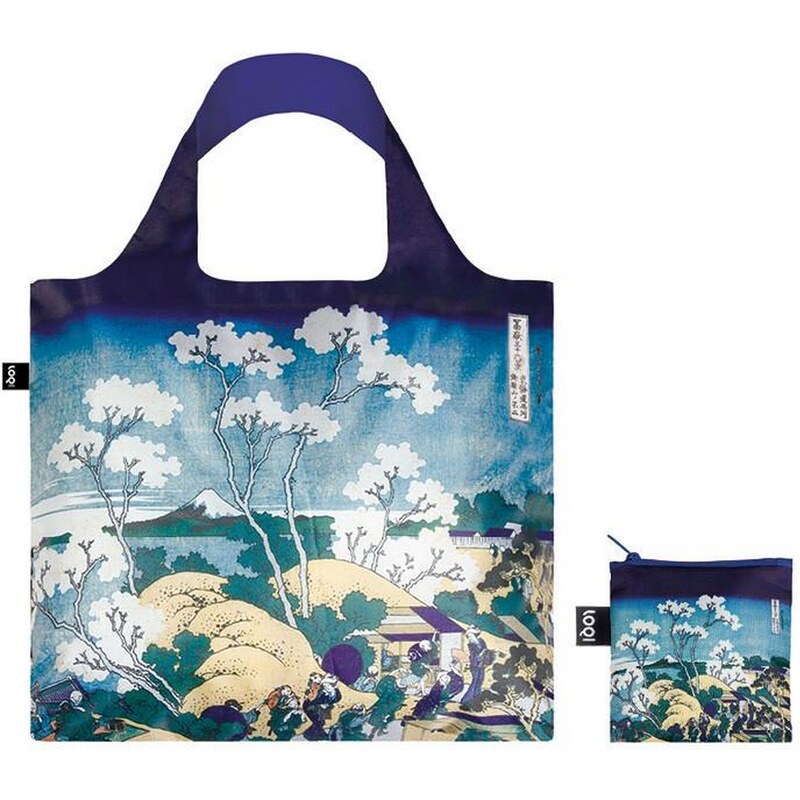 Skládací nákupní taška LOQI HOKUSAI Mt. Fuji from Gotenyama