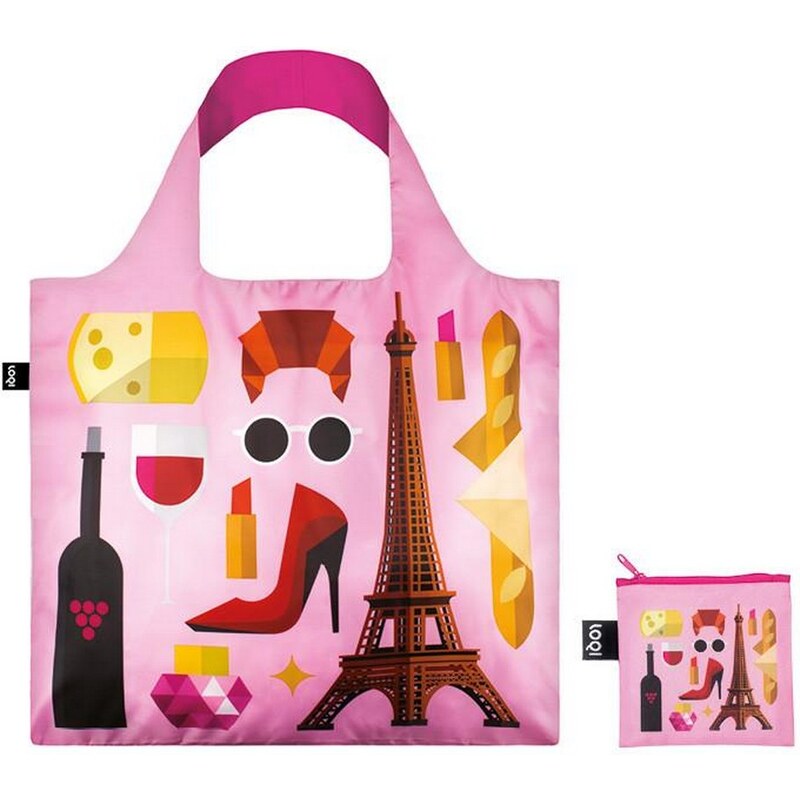 Skládací nákupní taška LOQI HEY STUDIO Paris