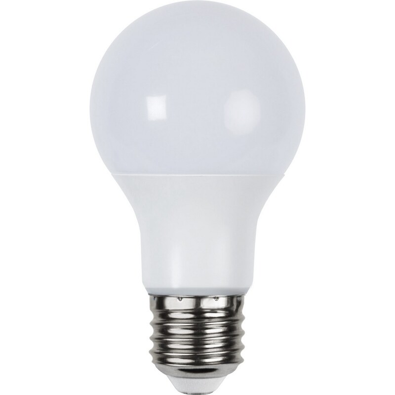 Sada 2 ks LED žárovka E27 60W Star Trading Opaque Basic - bílá