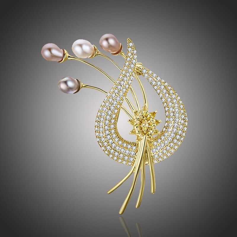 Éternelle Exkluzivní perlová brož Swarovski Elements Rachel 55135886