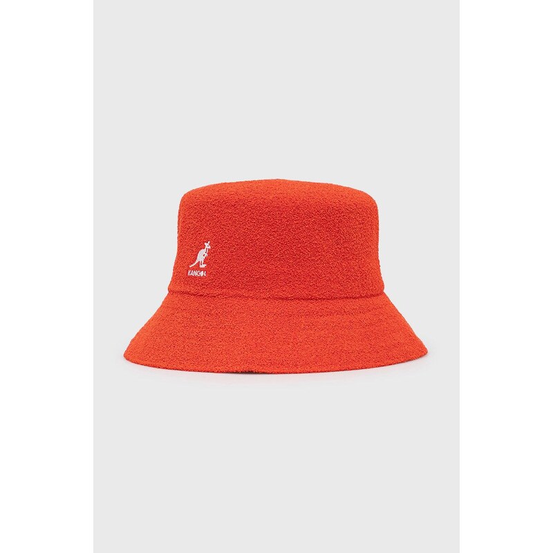 Klobouk Kangol oranžová barva, K3050ST.CG637-CG637