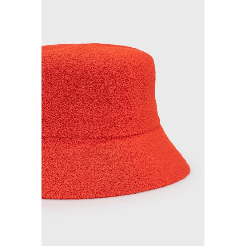 Klobouk Kangol oranžová barva, K3050ST.CG637-CG637