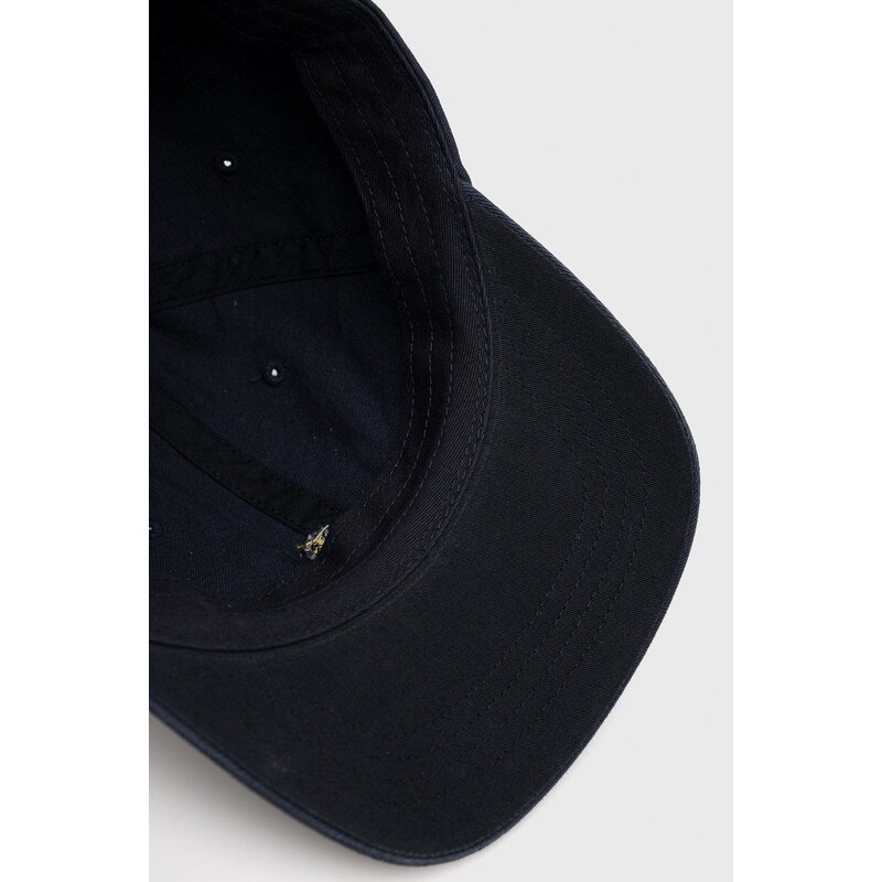 Čepice Kangol tmavomodrá barva, s aplikací, K5165HT.NV411-NV411