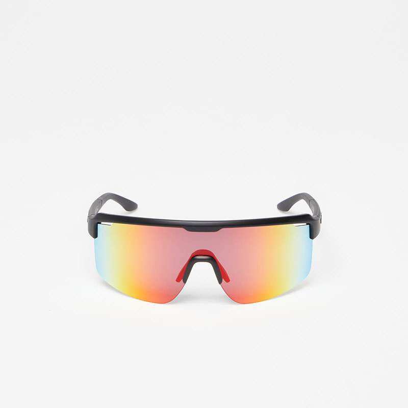 Pánské sluneční brýle Horsefeathers Scorpio Sunglasses Matt Black/ Mirror Red