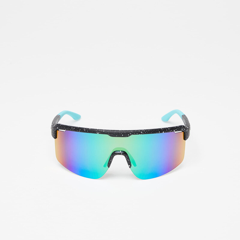 Pánské sluneční brýle Horsefeathers Scorpio Sunglasses Black Splash/ Mirror Green