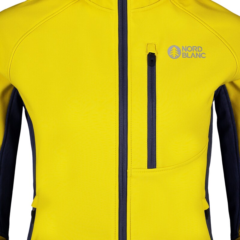 Nordblanc Žlutá dámská zateplená softshellová bunda CHUNG