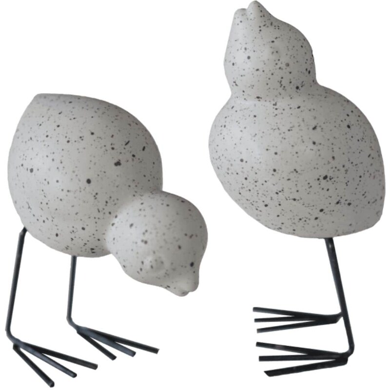 DBKD Velikonoční dekorace Swedish Birds Mole Dot - set 2 ks